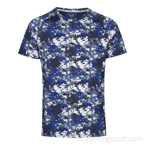 Feuchtigkeitsableitendes Dry Fit T-Shirt Mosaik